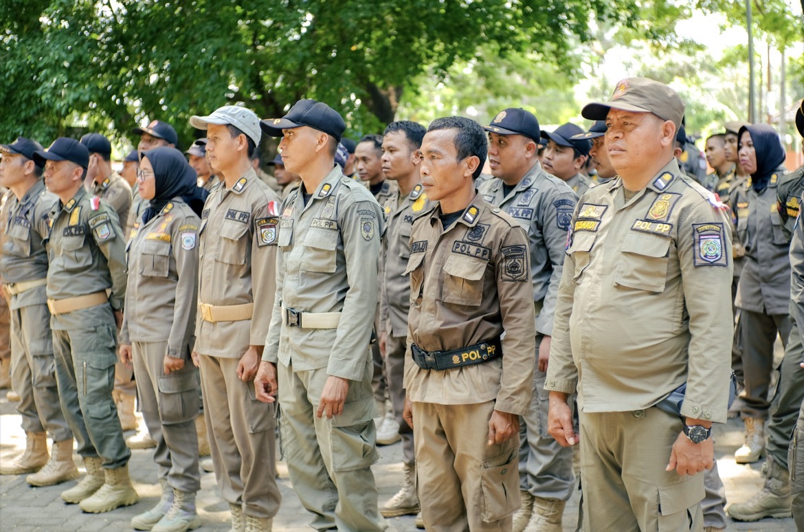 Latihan Gabungan Satpol-PP