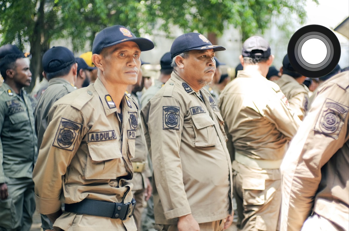 Latihan Gabungan Satpol-PP