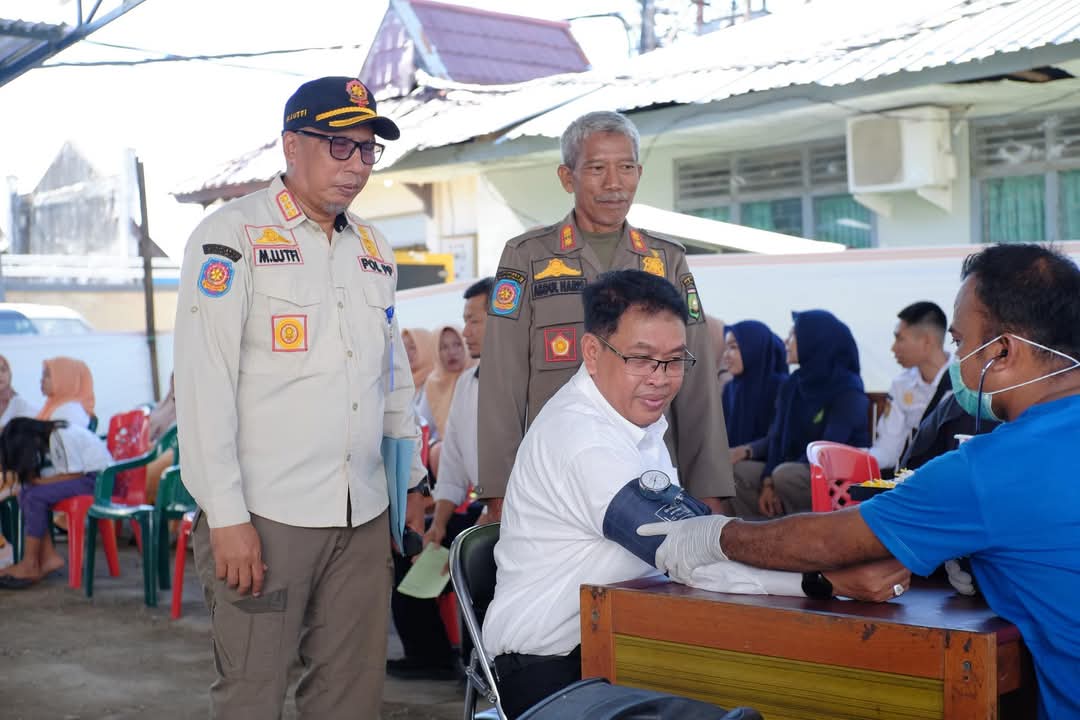 Bhakti Sosial Donor Darah Satpol PP 